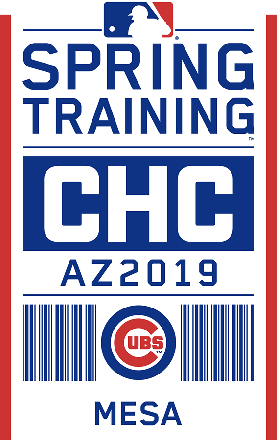 Chicago Cubs 2019 Event Logo iron on paper